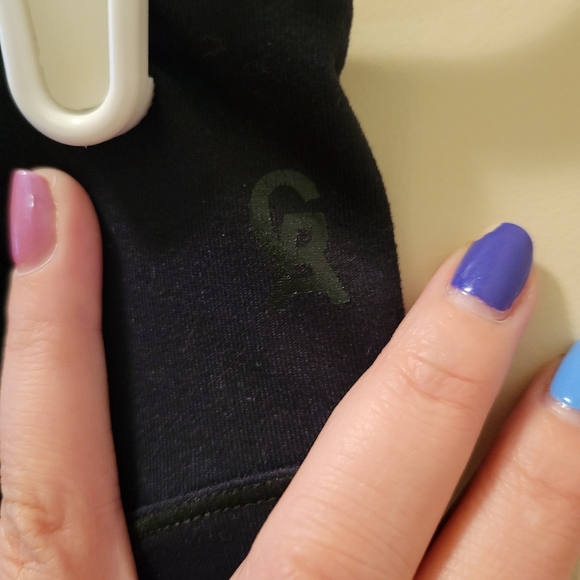 Good American The Warrior Zip Front Bike Shorts Size 4 Large - Picture 6 of 10